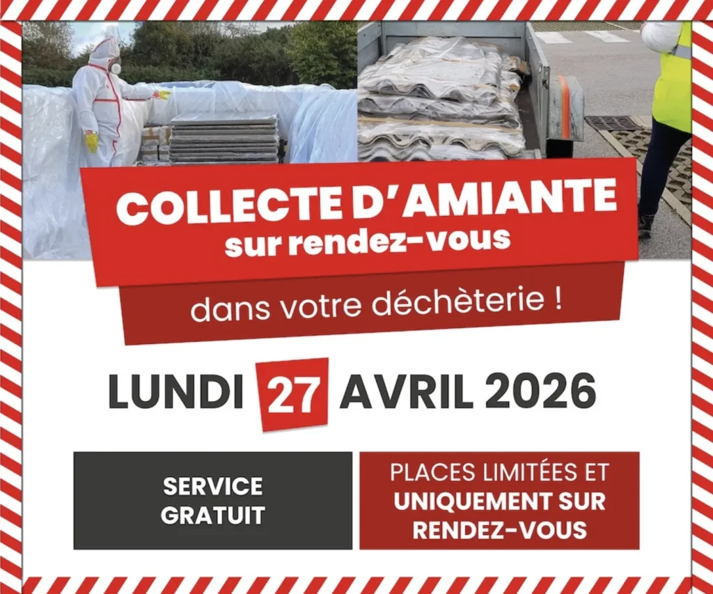 Lire la suite de l'actualité COLLECTE D&rsquo;AMIANTE